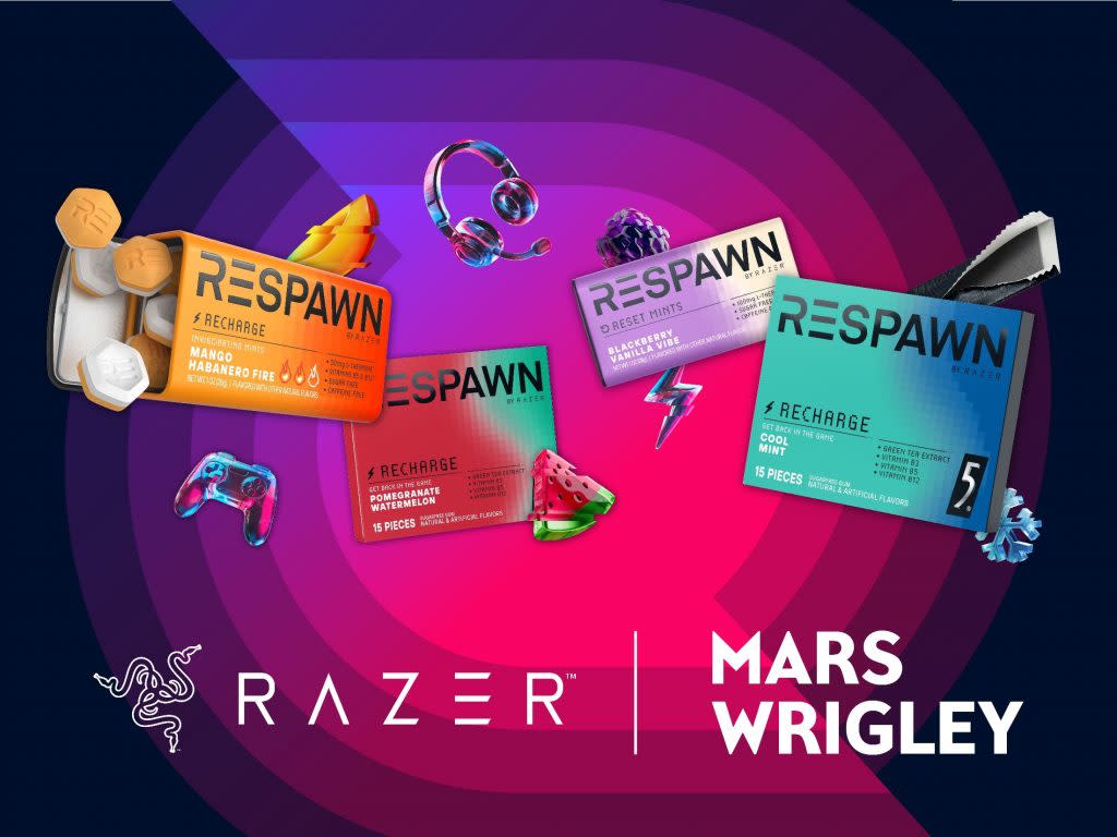 Razer expands into snacks with global brand Mars