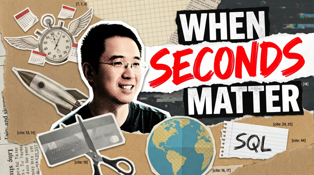 When seconds matter