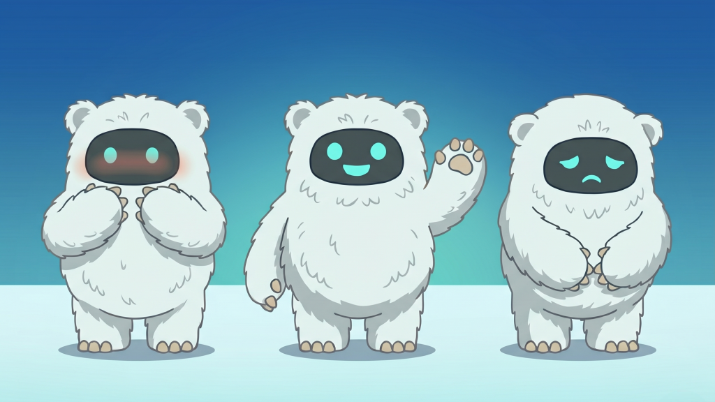 Huggy robots? Seriously