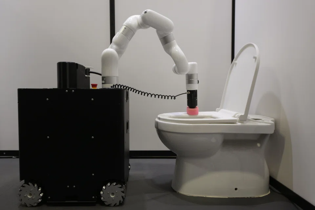 The robot that cleans toilets so humans don’t have to