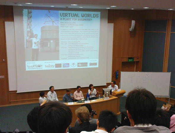 Eweek - Virtual Worlds panel