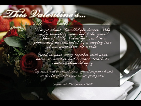 My Valentine contest