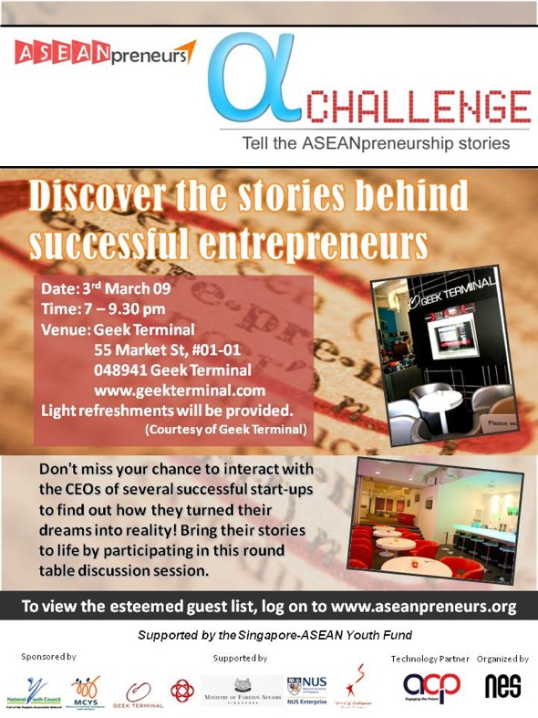 ASEANpreneurs Alpha Challenge - Networking Session