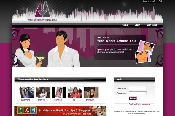WhoWorksAroundYou - Home WhoWorksAroundYou - Home