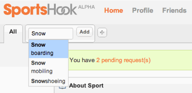 SportsHook - Suggest Sports SportsHook - Suggest Sports
