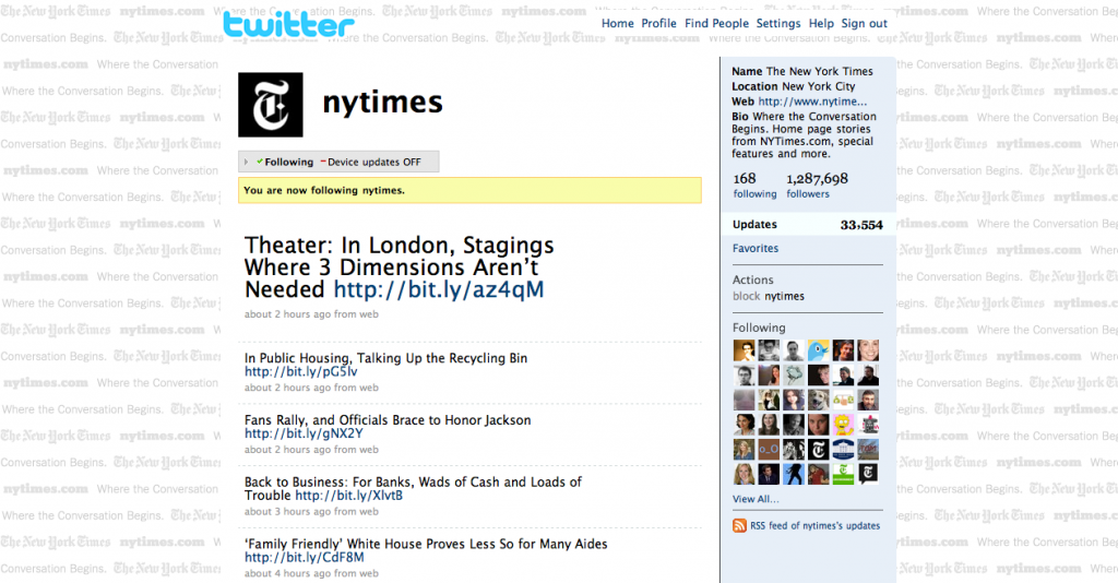 NYT Twitter