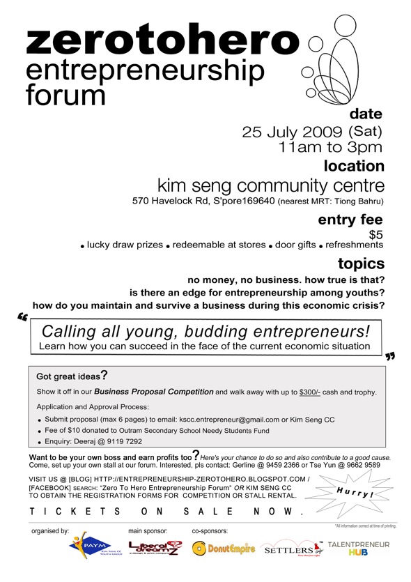 Zero to Hero Entrepreneurship Forum
