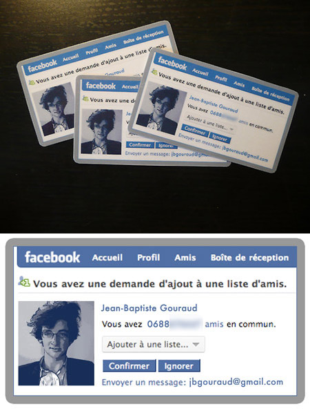 Facebook Card
