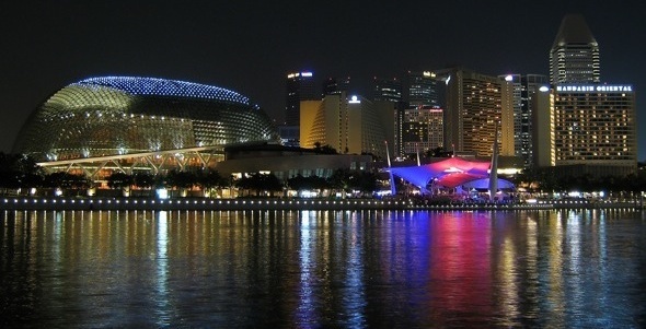 Picture of Singapore Skyline - Marina Bay Picture of Singapore Skyline - Marina Bay