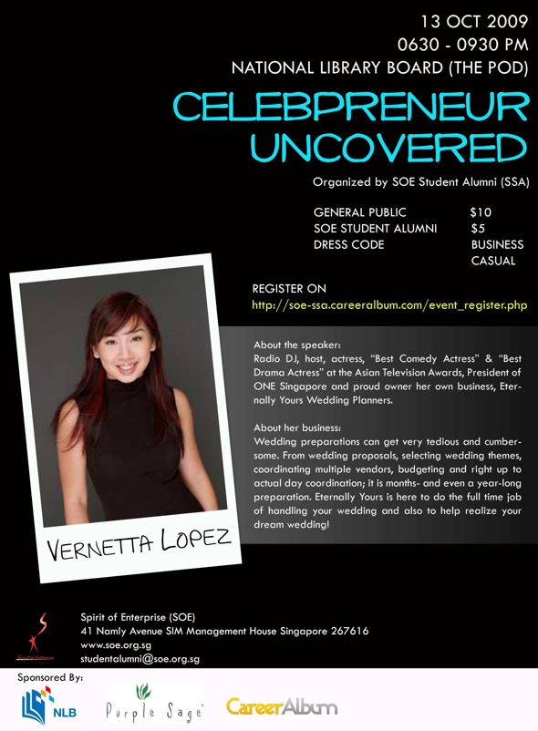 Vernetta Lopez is Celebpreneur Uncovered Flyer Vernetta Lopez is Celebpreneur Uncovered Flyer