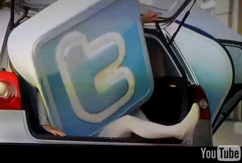 dancing twitter icon