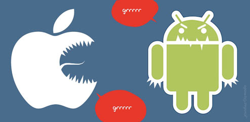 droid v iphone