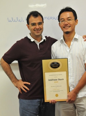 HomeCamera founders HomeCamera founders. From left: Varun and Li Yi.
