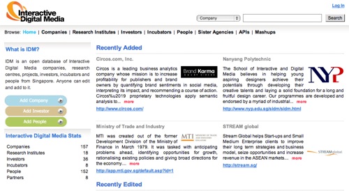 IDM Crunchbase screenshot IDM Crunchbase screenshot