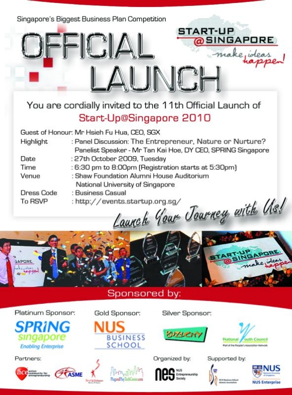 Official Launch poster Official Launch poster