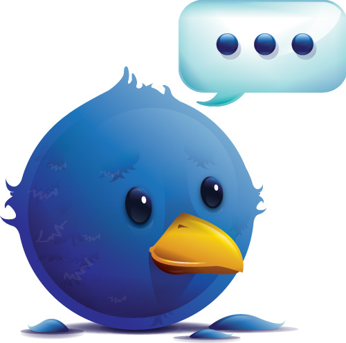 twitter bird confused