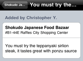 Foursquare tips