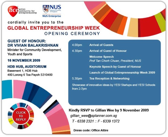 GEW Launch flyer GEW Launch flyer