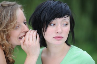 women sharing