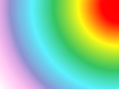 artistic globes rainbow background