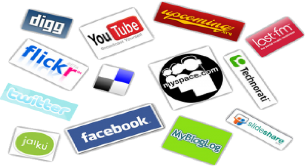 Social media wordcloud Social media wordcloud