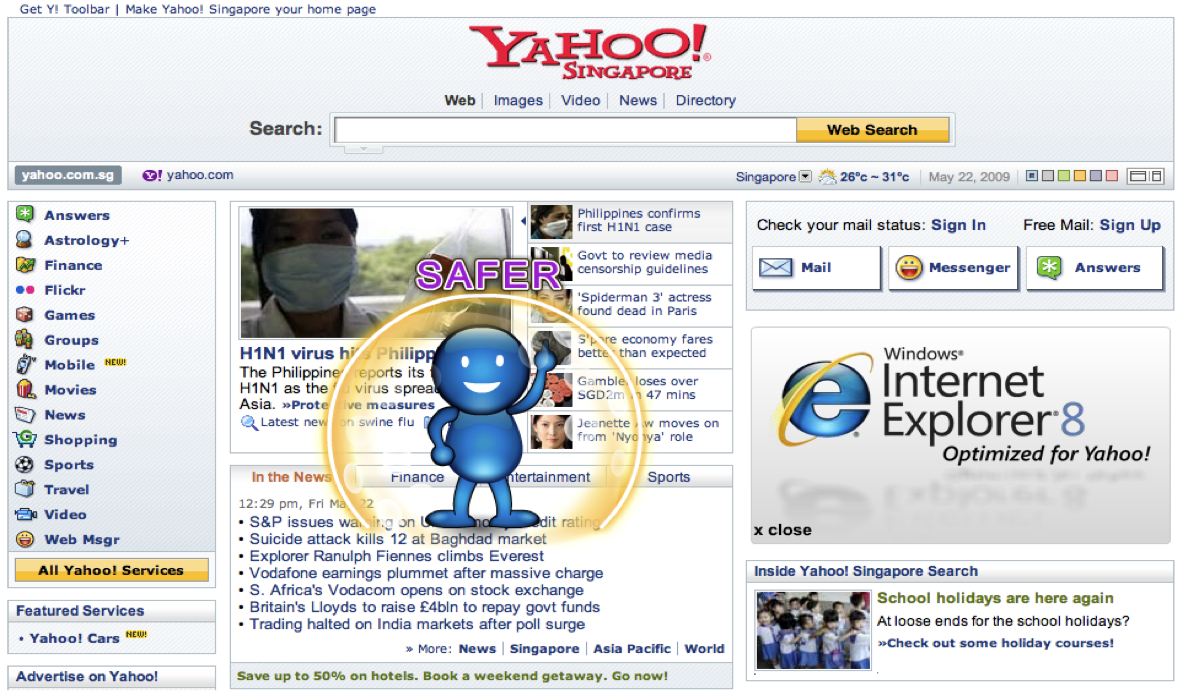 yahoo ad