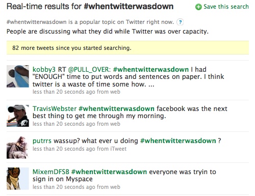 #whentwitterwasdown #whentwitterwasdown