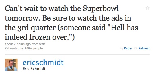 eric schmidt tweet eric schmidt tweet
