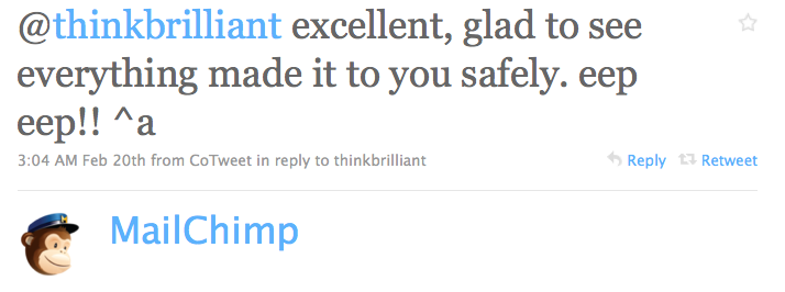 mailchimptweet mailchimptweet