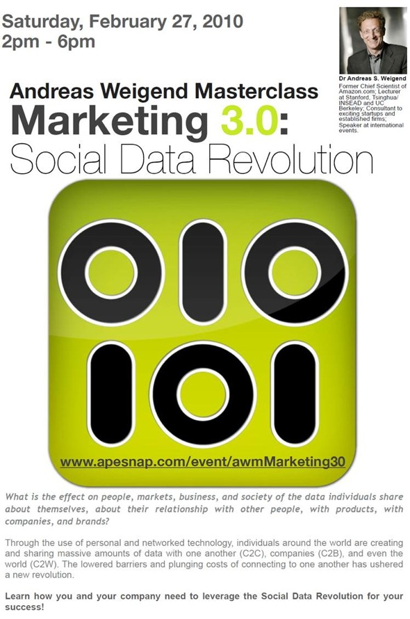 Social Data Revolution - flyer Social Data Revolution - flyer