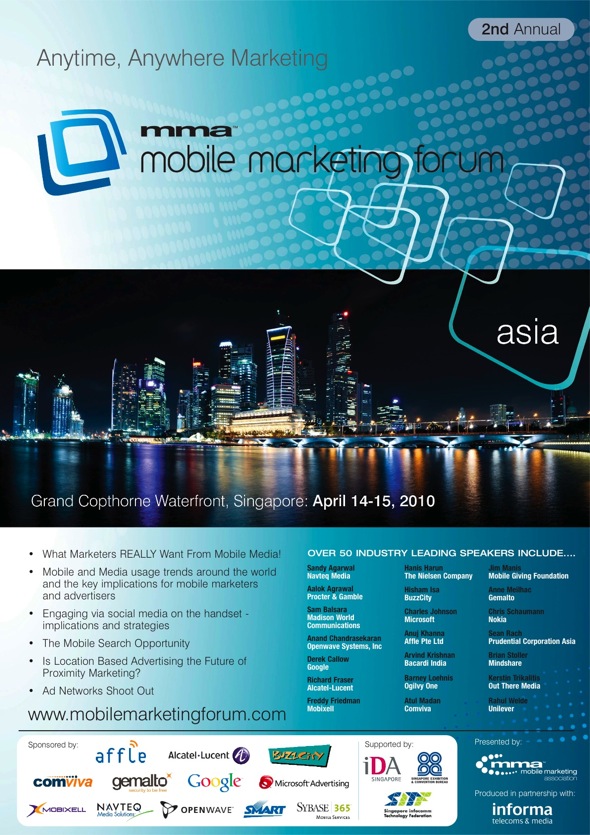 MMAF Asia 2010 flyer MMAF Asia 2010 flyer