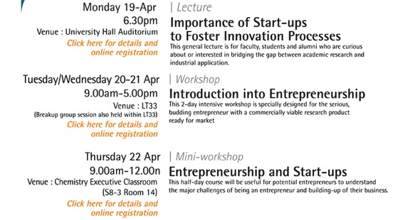 Workshop details Workshop details
