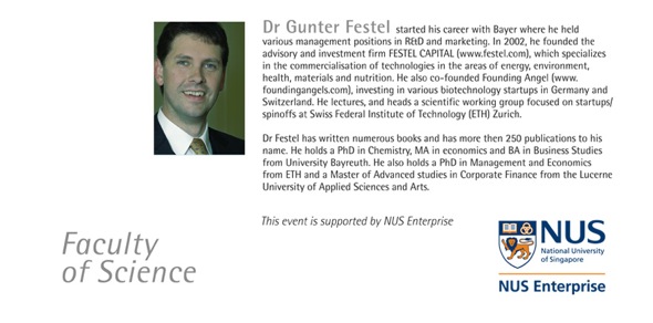 Dr Gunter Festel profile Dr Gunter Festel profile