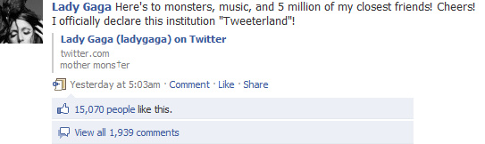 5 Lessons In Leveraging The Social Media By Lady Gaga