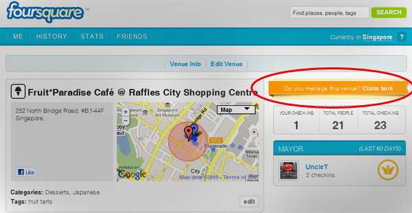 foursquare business