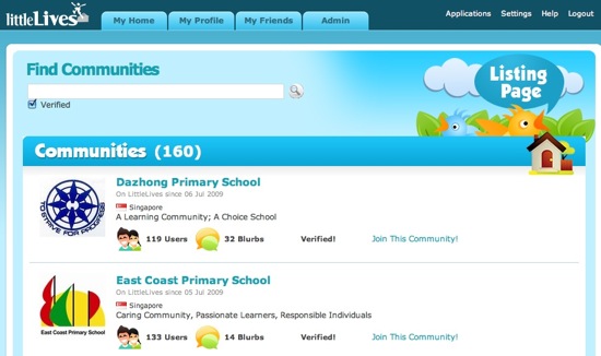 LittleLives Communities