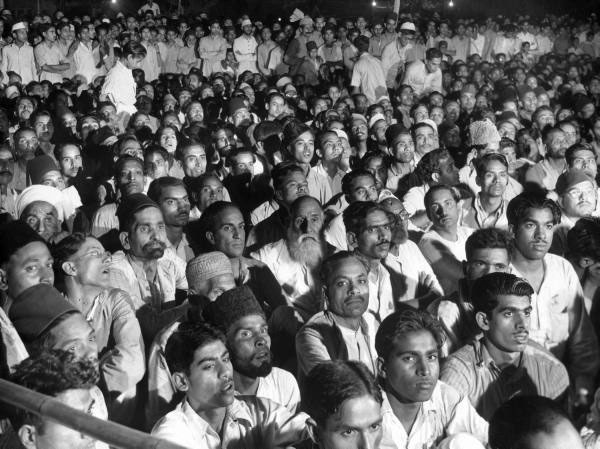 crowded