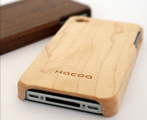Hacoa iPhone 4 wooden case