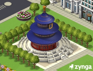 Zynga City Temple of Heaven