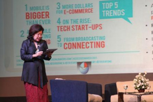 Trade Minister Mari Elka Pangestu