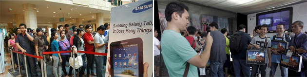 Samsung Galaxy Tab Launched