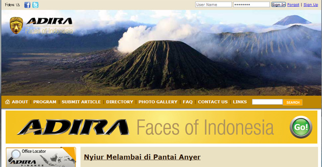 Adira Faces of Indonesia