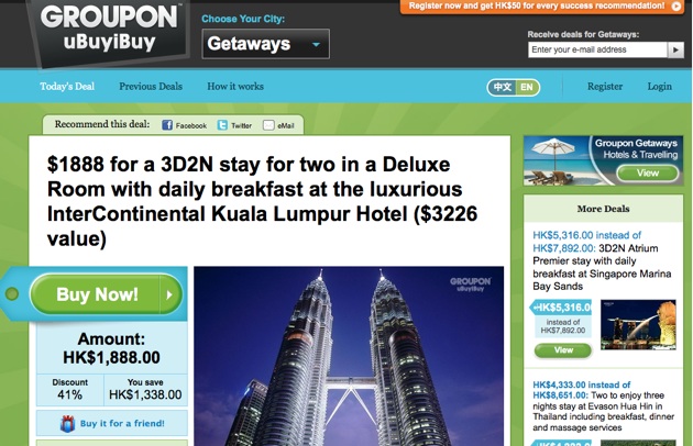 Top 5 Reasons to buy from Groupon Hong Kong