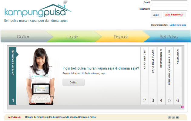 KampungPulsa Makes Buying Phone Credits Easy, Plans to Sell Over Social Media