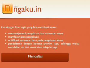 Make Anonymous Confessions With Ngaku.in