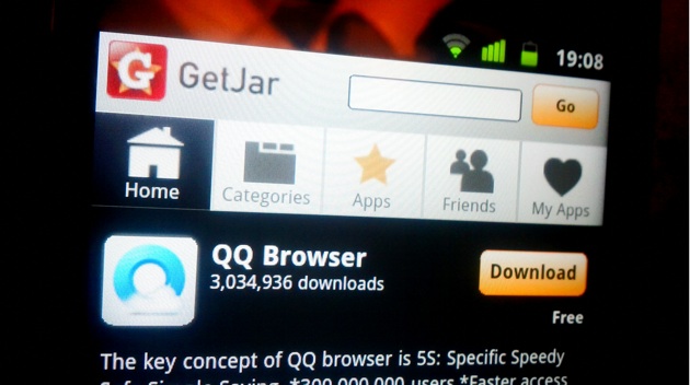 qq browser english