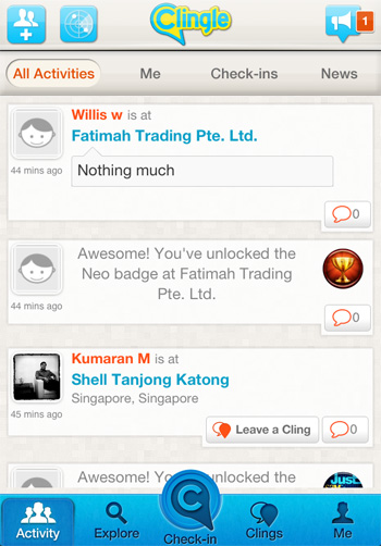 clingle-screenshot