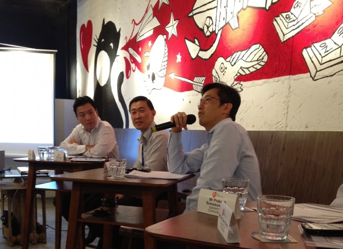 Chairman of ACE, Teo Ser Luck (speaking)