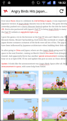 See the Phroni links? (Angry Birds, Fuji TV) Can you see the Phroni links?