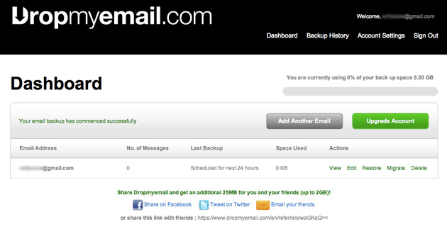 dropmyemail dropmyemail